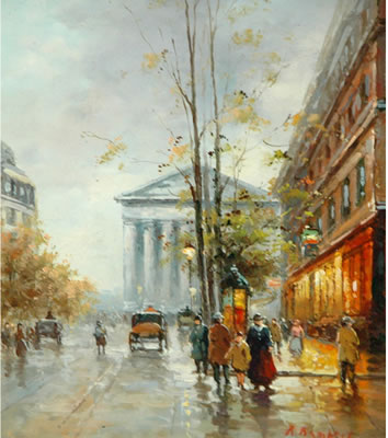 Paris Street Scene