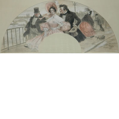 Strollers Along the Seine