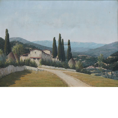 Sample artwork by Giacomo Delcroix (1894 - 1972), known for landscape painting - View similar artists and auction records