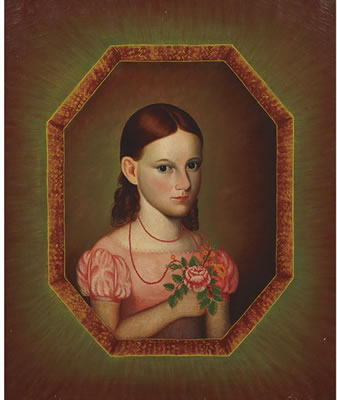 Portrait of a Young Girl with a Coral Necklace, 1826