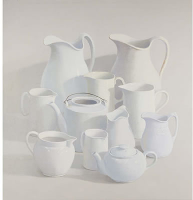 Untitled, White Vessels, 2001