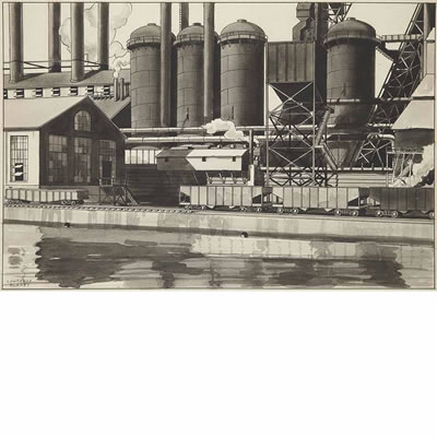 American Steel and Wire on Broadway, circa 1935