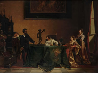 The Presentation of the Model of Perseus to the Medici Family
