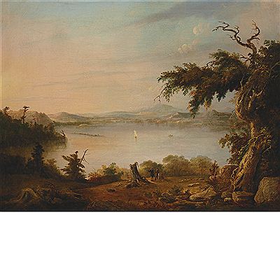 Sebago Pond, Main[e], 1831 by Charles Codman - Auction record, sale price, and art valuation. Compare with similar artists and explore comparable artworks.