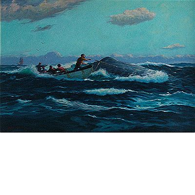 Whaling Scene