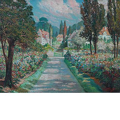 Jardin Fleuri, 1941 by Medard Siegfried Tytgat - Auction record, sale price, and art valuation. Compare with similar artists and explore comparable artworks.