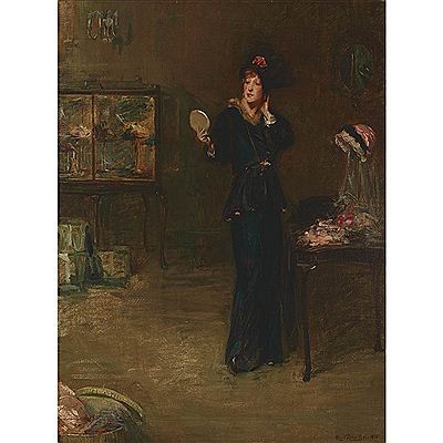 Millinery (In Seal and Sable), 1914
