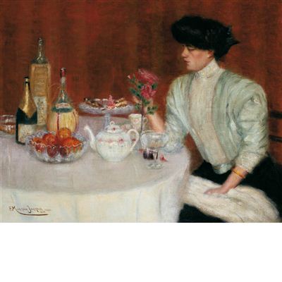 Scent of the Rose by Francis Morton Johnson - Auction record, sale price, and art valuation. Compare with similar artists and explore comparable artworks.