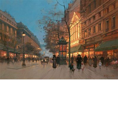 Paris Street Scene