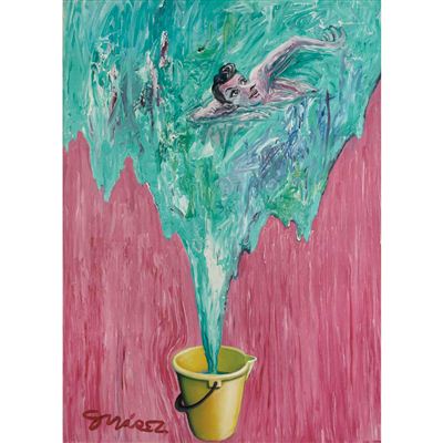 Sample artwork by Pablo Suarez (1937 - 2006), known for painting - View similar artists and auction records