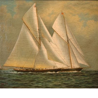 Royal Forth Yacht Regatta, Granton, 25 July 1859
