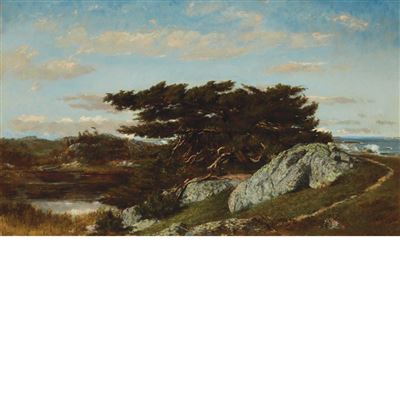 Scrub Pines and Coast, Cohasset, Massachusetts, 1861