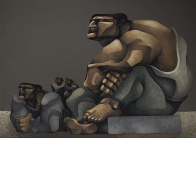 Untitled, 1964 by Ricardo Roque Carpani - Auction record, sale price, and art valuation. Compare with similar artists and explore comparable artworks.