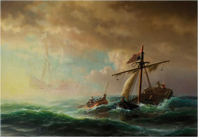 Rescue after the Storm, 1869
