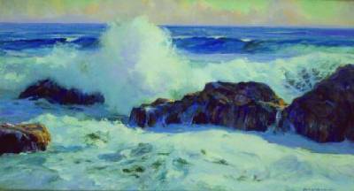 Crashing Surf, Late Afternoon, Maine, 1924