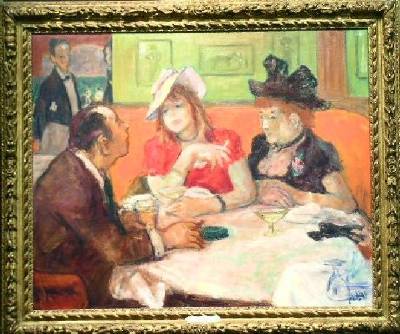Dinner for Three at the Old Carnegie Restaurant