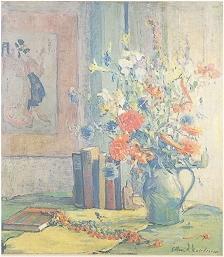 Books and Flowers