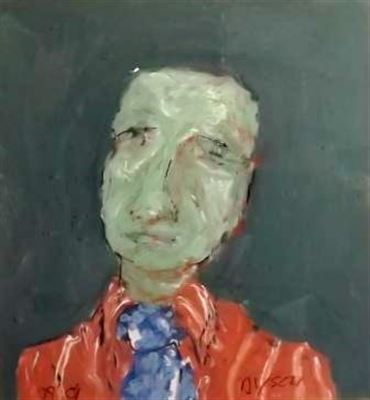 Portrait of Julian Dyson: Self-portrait