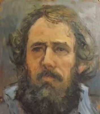 Portrait of Roy Ray: Self-portrait