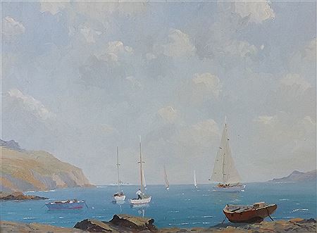 Where the Helford River meets the sea