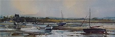 Evening Light, Topsham