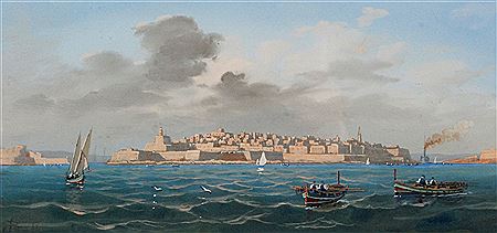 Valetta by Joseph Bonello - Auction record, sale price, and art valuation. Compare with similar artists and explore comparable artworks.