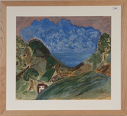 Cornish Coast And Blue Cloud