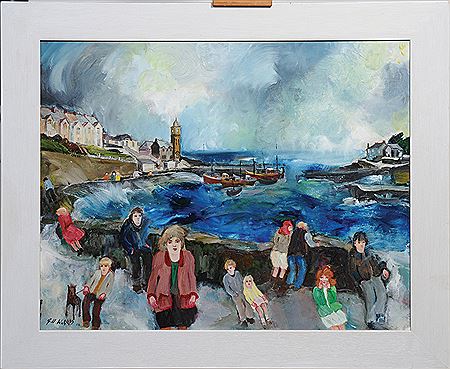Storm approaching Porthleven