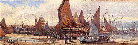 Herring Luggers, St Ives