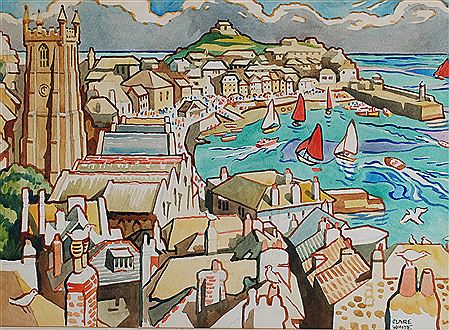 St Ives by Clare White - Auction record, sale price, and art valuation. Compare with similar artists and explore comparable artworks.