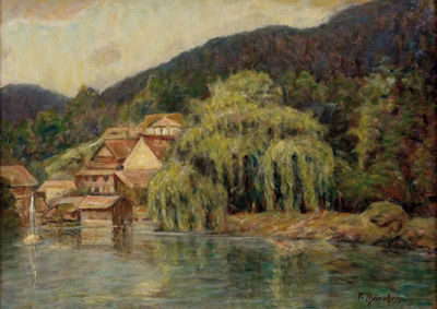 "Am Rhein bei Schaffhausen"
