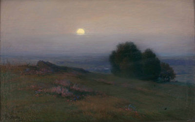 "Sonnenuntergang bei Eggenburg/NÖ"