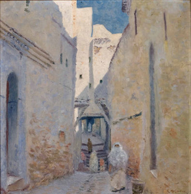 "Gassenmotiv in Algier"
