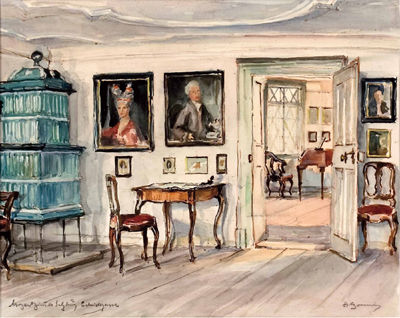 "Zimmer in Mozarts Geburtshaus Salzburg" by Herta Czoernig-Gobanz - Auction record, sale price, and art valuation. Compare with similar artists and explore comparable artworks.