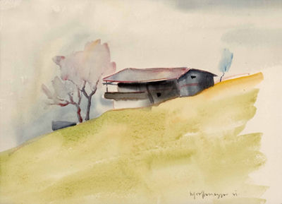 Sample artwork by Ernst Matthias Schroffenegger (1905 - 1994), known for painting - View similar artists and auction records