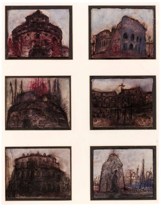Sample artwork by Ernst Len (Born 1946), known for non objective and abstract expressionist painting - View similar artists and auction records