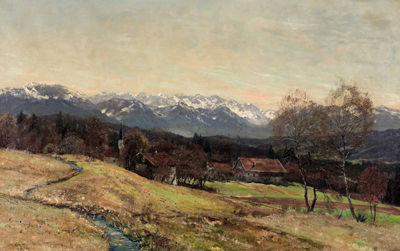 Sample artwork by Josef Koch (1886 - 1965), known for painting - View similar artists and auction records