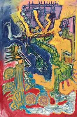Sample artwork by Thomas Nowotny (Born 1965), known for painting - View similar artists and auction records