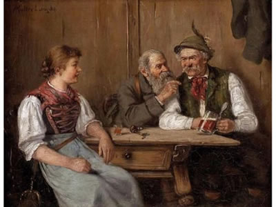 "Eine Tischgesellschaft"