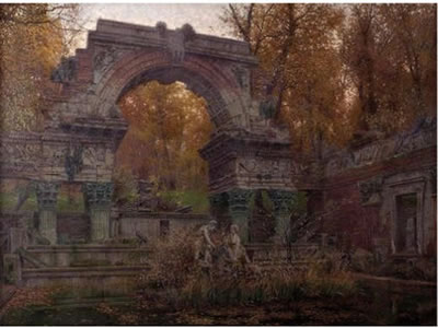 "Römische Ruine im Park von Schloss Schönbrunn" by Hans Ranzoni Sr - Auction record, sale price, and art valuation. Compare with similar artists and explore comparable artworks.