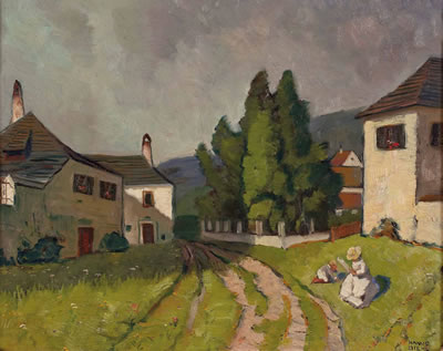 "Sommertag in Weißenkirchen/ Wachau" by Hans Diehl - Auction record, sale price, and art valuation. Compare with similar artists and explore comparable artworks.