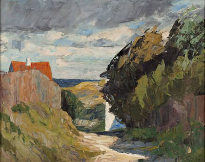 "Haus in Küstenlandschaft" by Arthur Nielsen - Auction record, sale price, and art valuation. Compare with similar artists and explore comparable artworks.