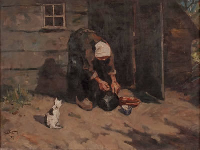 "Die Mahlzeit für die Katze"