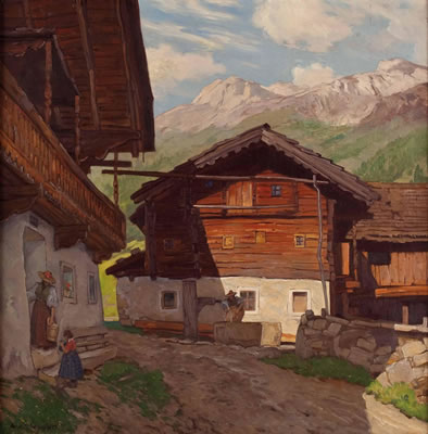 "Sonniger Tag am Bauernhof"