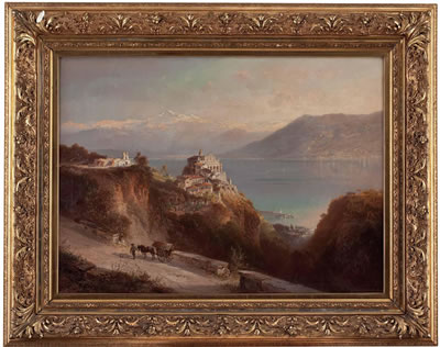 Madonna del Sasso am Lago Maggiore by Ferdinand Feldhutter - Auction record, sale price, and art valuation. Compare with similar artists and explore comparable artworks.