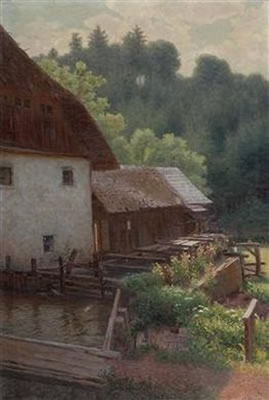 Klausmühle OÖ by Karl Martin Schade - Auction record, sale price, and art valuation. Compare with similar artists and explore comparable artworks.