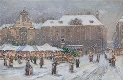 Sample artwork by Emmerich Kirall (1875 - 1939), known for painting - View similar artists and auction records