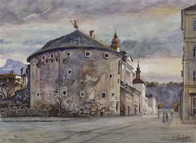Sample artwork by Michael Ruppe (1863 - 1951), known for landscape painting - View similar artists and auction records