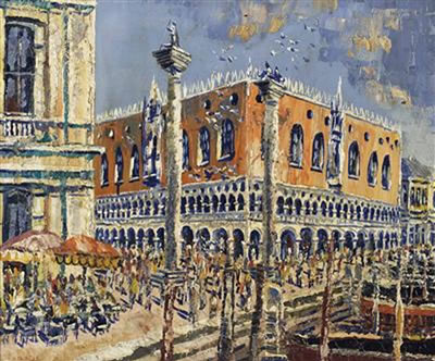 Sample artwork by Carlo Battisti (1910 - 1988), known for paintings - View similar artists and auction records