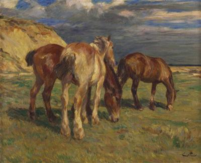 "Pferde auf der Weide"